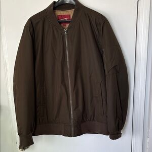 Arizona Jean Co. Mens Large Army Green Bomber Flight Jacket